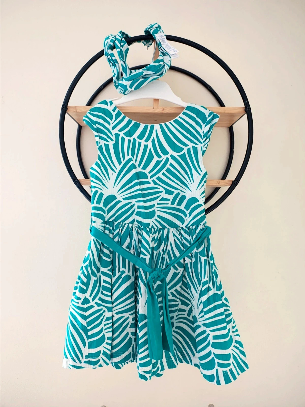 4 ans robe été Okaïdi+ bandeau